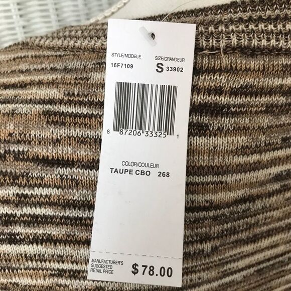 Eight Eight Eight NWT Brown Sweater Dress S - Picture 9 of 9